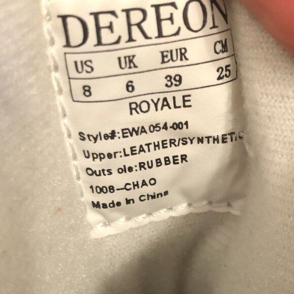 House of Dereon Patent Leather High Top Sneakers Shooties-SO LUXE! - Picture 12 of 16